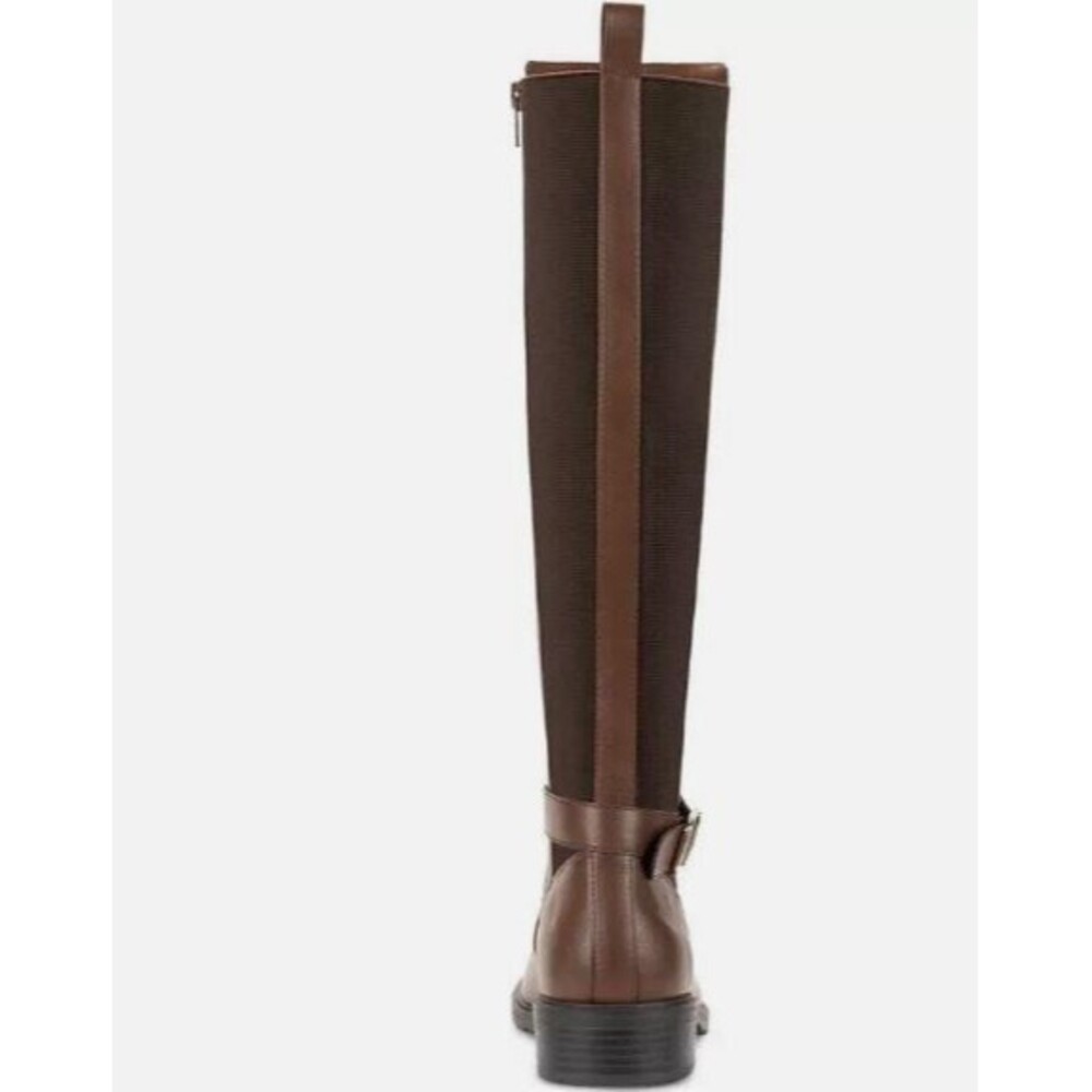 Style & Co Valenciaa Riding Boots Cognac Brown Size 10M and 6.5M - Picture 3 of 13